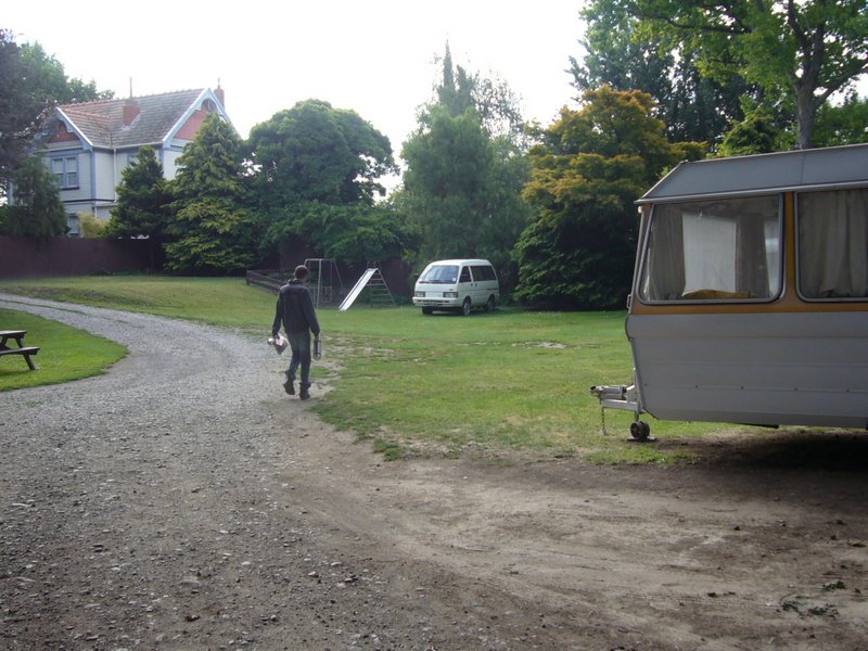 Our little camp spot